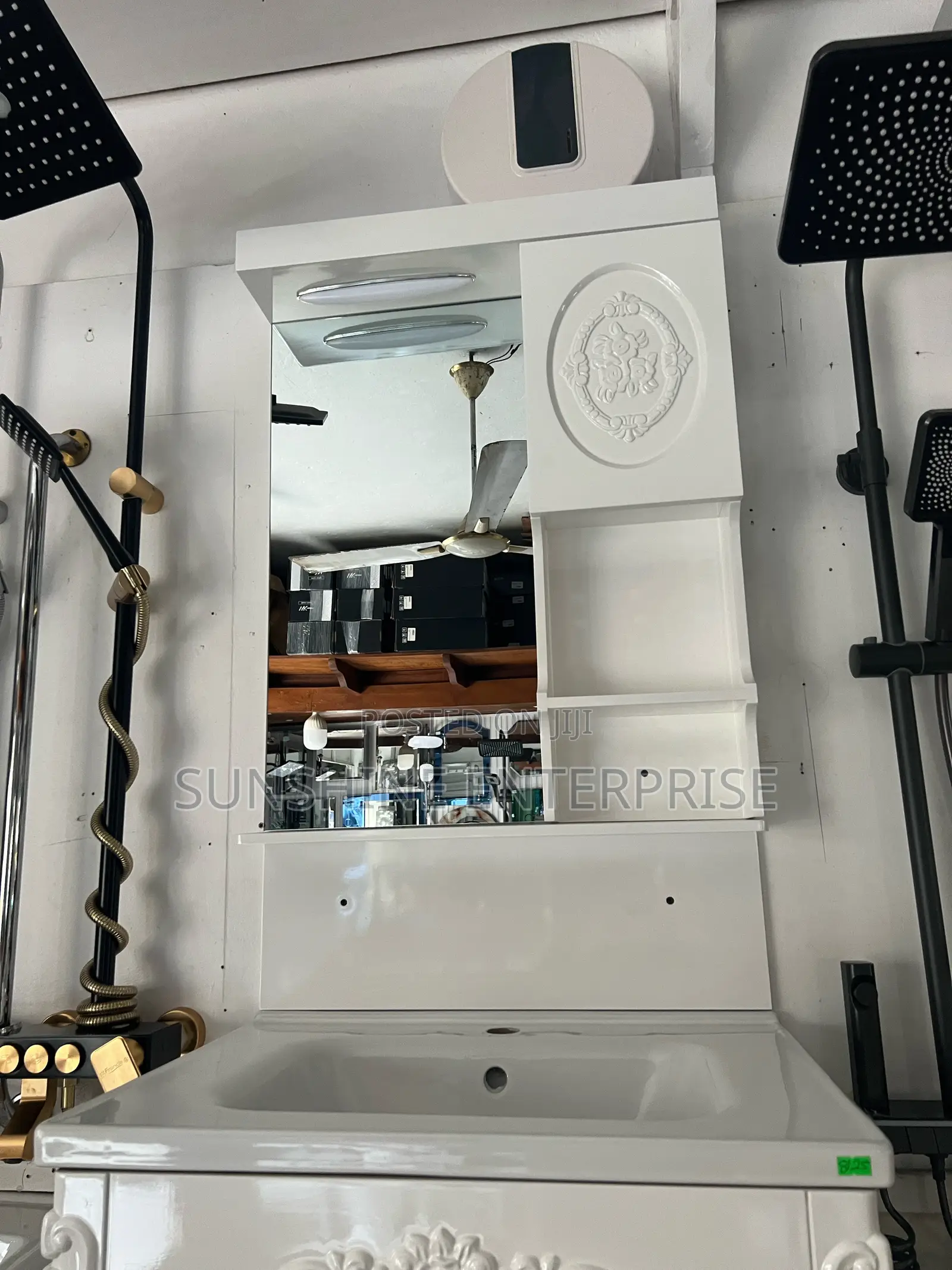Wash Hand Cabinet Basin- All White