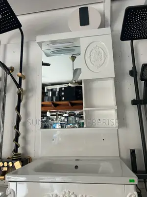 Wash Hand Cabinet Basin- All White