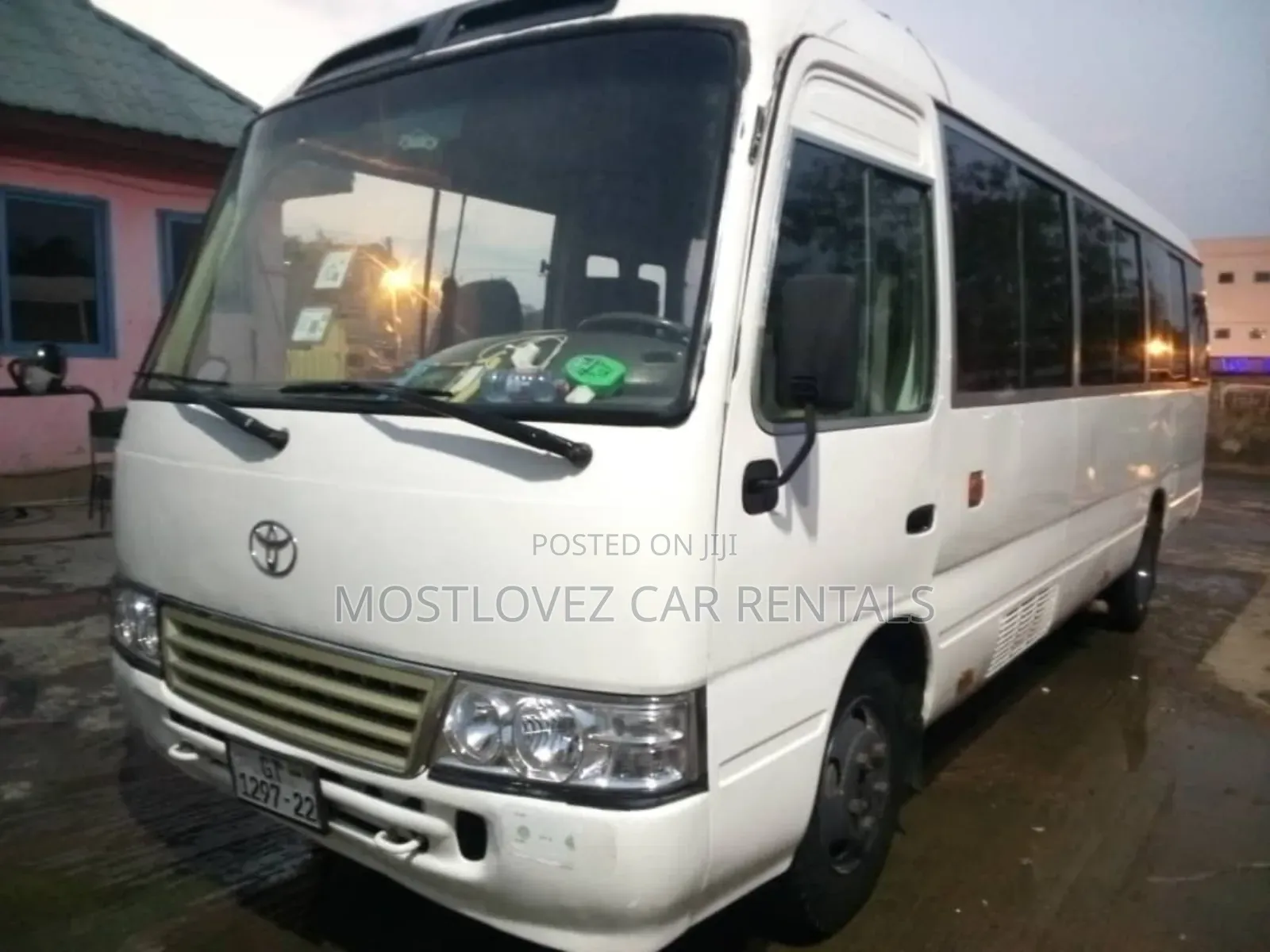 Coaster Bus for Daily Rental in Ghana- Ghana Car Rentals