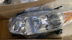Toyota Corolla Headlights 2009-010 White Pair