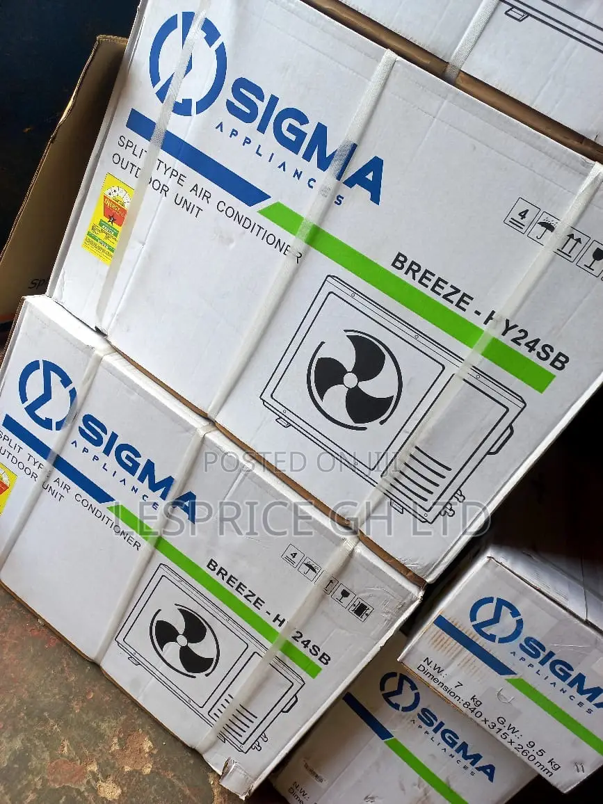 High Efficiency ~Sigma 2.5hp Split AC