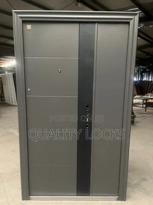 New Classic Gray Security Door