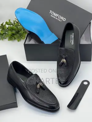 Men’S Leather Tom Ford Shoes Black