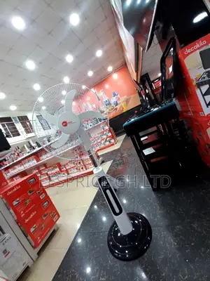 Double Cooling!! Rechargeable 18” Standing Fan