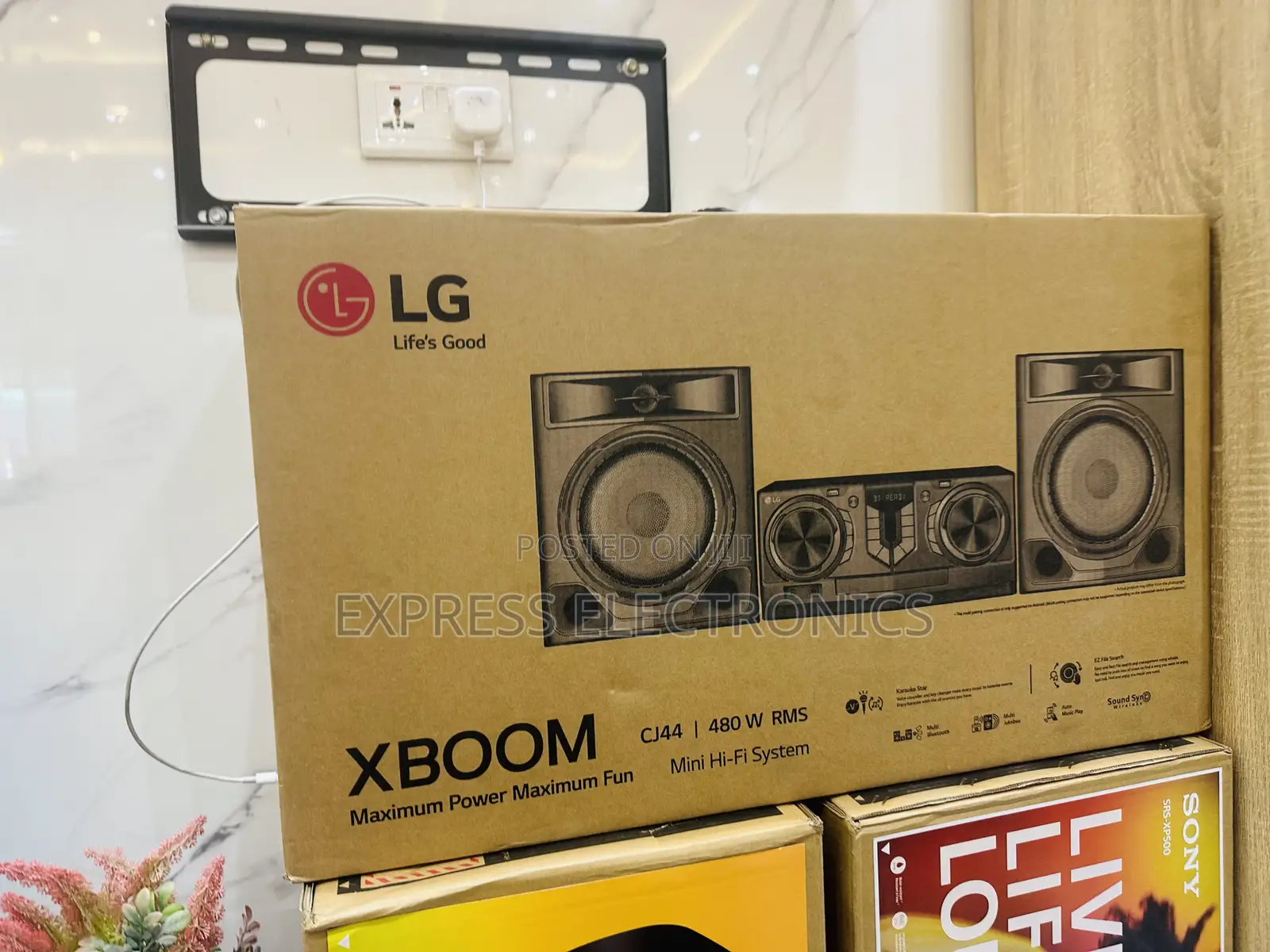 Party  Home Theater  CJ44 480W Lg