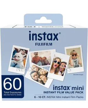 FUJIFILM Instax Mini Instant Film Value Pack - 60 Photos