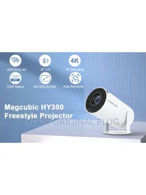 Ultra Hd Mini Portable Smart Projector With Bluetooth
