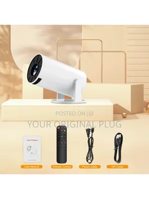 Ultra Hd Mini Portable Smart Projector With Bluetooth