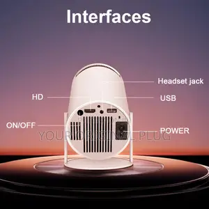 Ultra Hd Mini Portable Smart Projector With Bluetooth