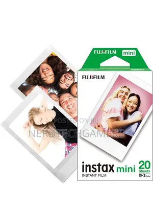 Fujifilm Instax Mini Instant Film Twin Pack (White)