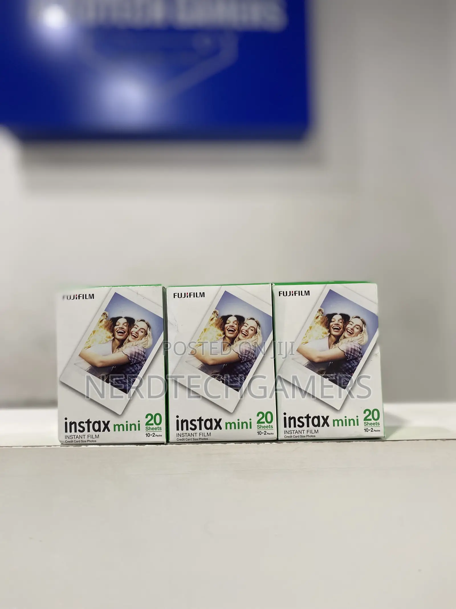 Fujifilm Instax Mini Instant Film Twin Pack (White)