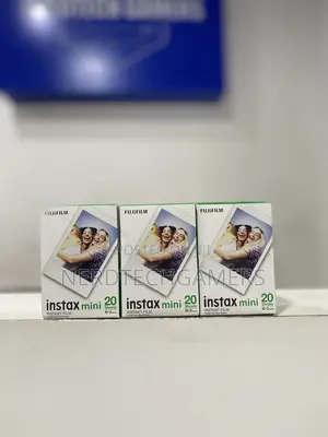 Fujifilm Instax Mini Instant Film Twin Pack (White)