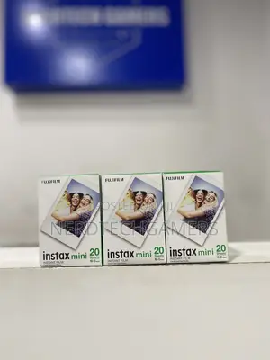 Fujifilm Instax Mini Instant Film Twin Pack (White)