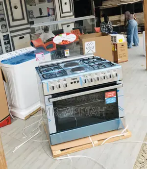 Classic Ferre 60by904 Gas + 2electric Cooker With Glass Lid