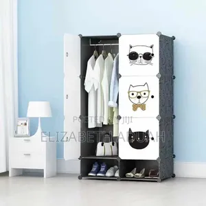 Portable Wardrobe With Shoe Rack