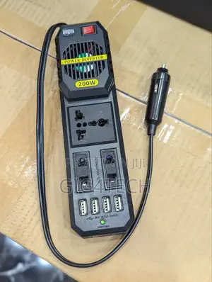 Car Power Inverter Charger 200W DC 12V to AC 220V Bygd