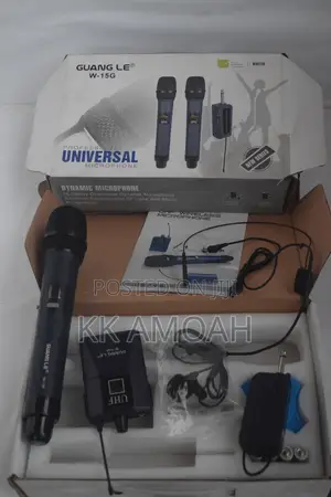 Professional Universal Cordless Set of Microphones