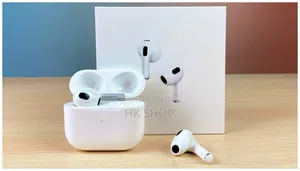 Apple Airpods 3 (Gen 3 ) Latest Model With Free Leather Case
