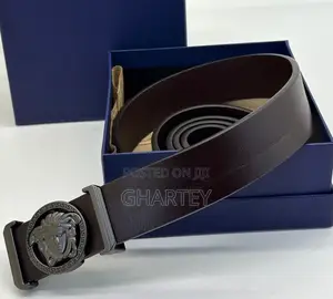 Men’S Belt, Fashion Leather Designed Hook Belt