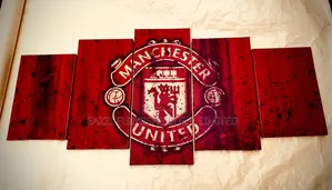Canvas Wall Arts Frame De Club Football Team