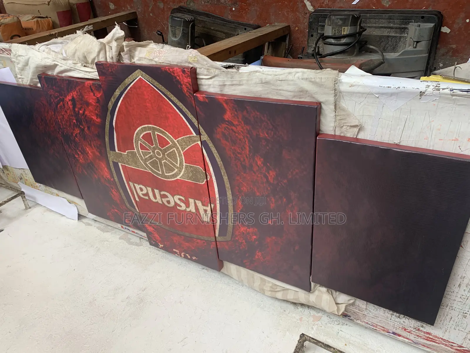 Canvas Wall Arts Frame De Club Football Team