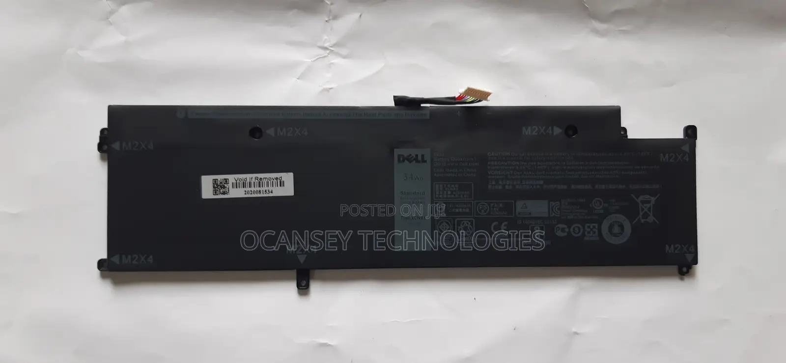 Original Dell Xcnr3 Laptop Battery for Latitude 13 7370 Ultr