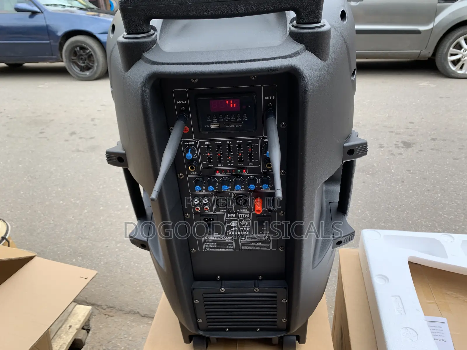 Ev 15-inch Rechargeable Pa Speaker With 2-microphones