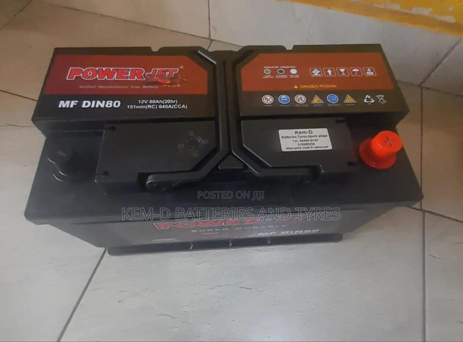 17 Plates Powerjet Battery for Mercedes Benz