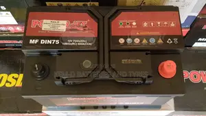 12volts 75ah Powerjet Car Battery + Free Delivery