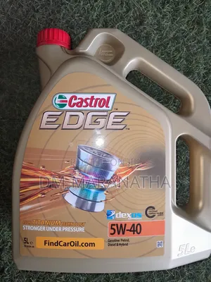 5w-40 Castrol Edge Multigrade Oil