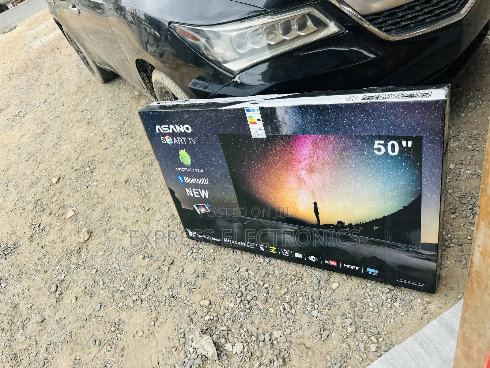 Get a New Slim Uhd Smart Asano 50” Television