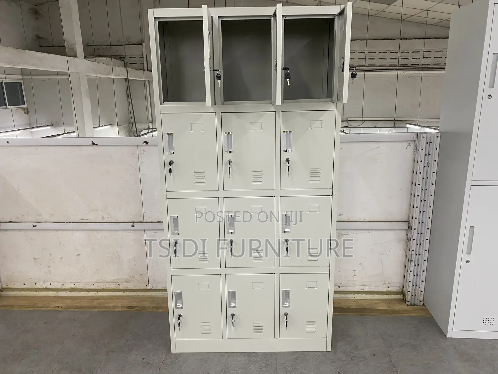 Classic 12 Locker Office Cabinets