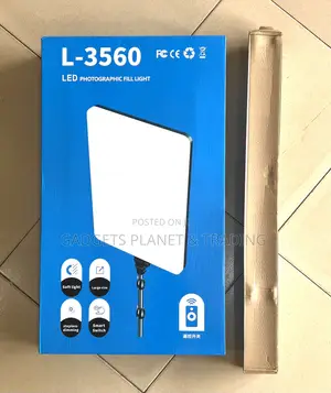 Super Bright Photographic Panel Light With Stand Rl-24