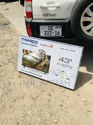 Shop Nasco 43” Led Digital Satellite Electric Television.