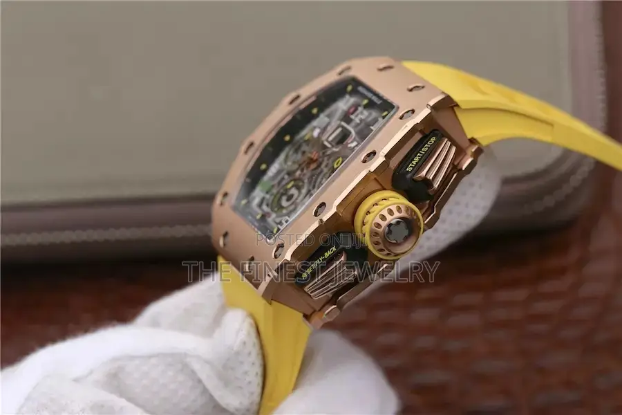 Richard Mille Rm011 Rg Felipe Massa Rose Gold