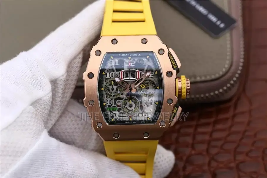 Richard Mille Rm011 Rg Felipe Massa Rose Gold
