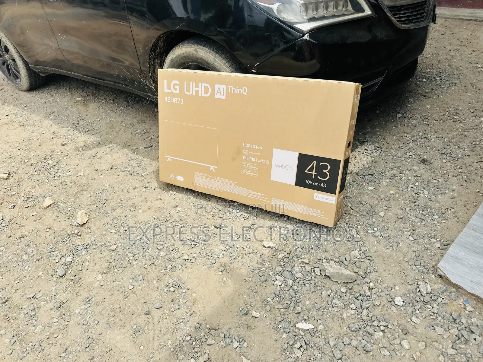 Airslim UHD Smart Lg 43” UR73