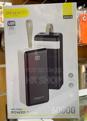 60,000 Mah Powerful Power Bank