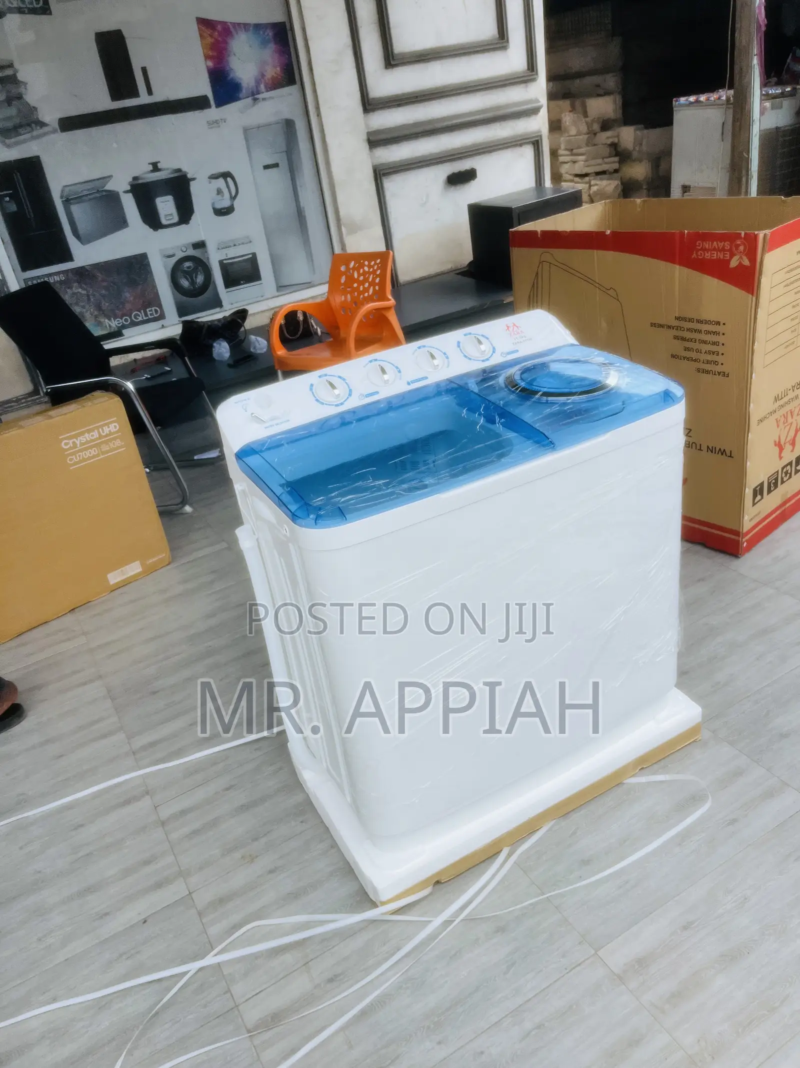 Buy Durable Zara 11kg Top Load Washing Machine(White/Blue)