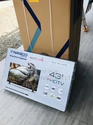 High Quality 43inch (Black) Digital Satellite Nasco Led Tv