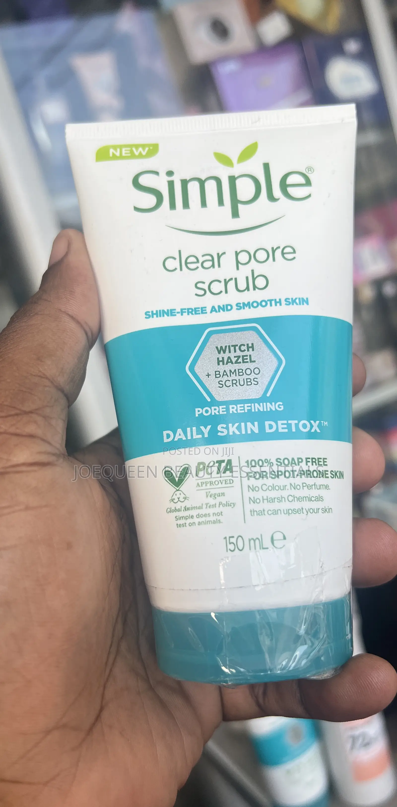 Simple Clear Pore Scrub