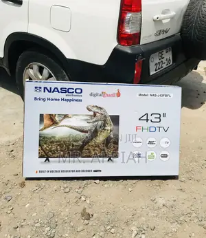 Order Authentic Nasco 43 Inch Led Digital Satellite Tv.