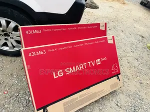 Brand New Smart Lg 43”LM63 FHD Smart