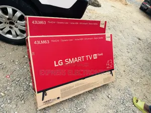 Available Now Slim FHD Smart Lg 43”LM63