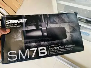 Quality Yet Affordable Shure SM7B Dynamic Vocal Microphone.