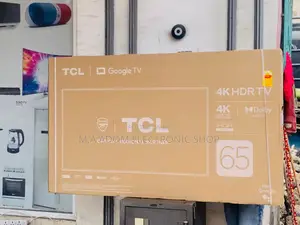 Original TCL 65P635 65 Inch Uhd Smart Television.