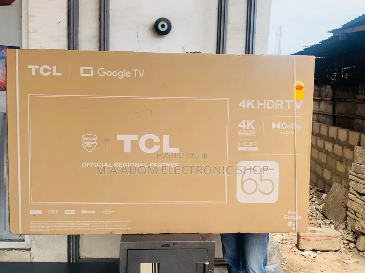 Elegantly Designed TCL 65P635 65” Uhd Smart Tv.