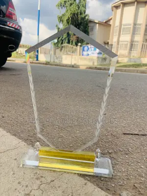 Crystal Award Shape Plaque for Your Awards and Events