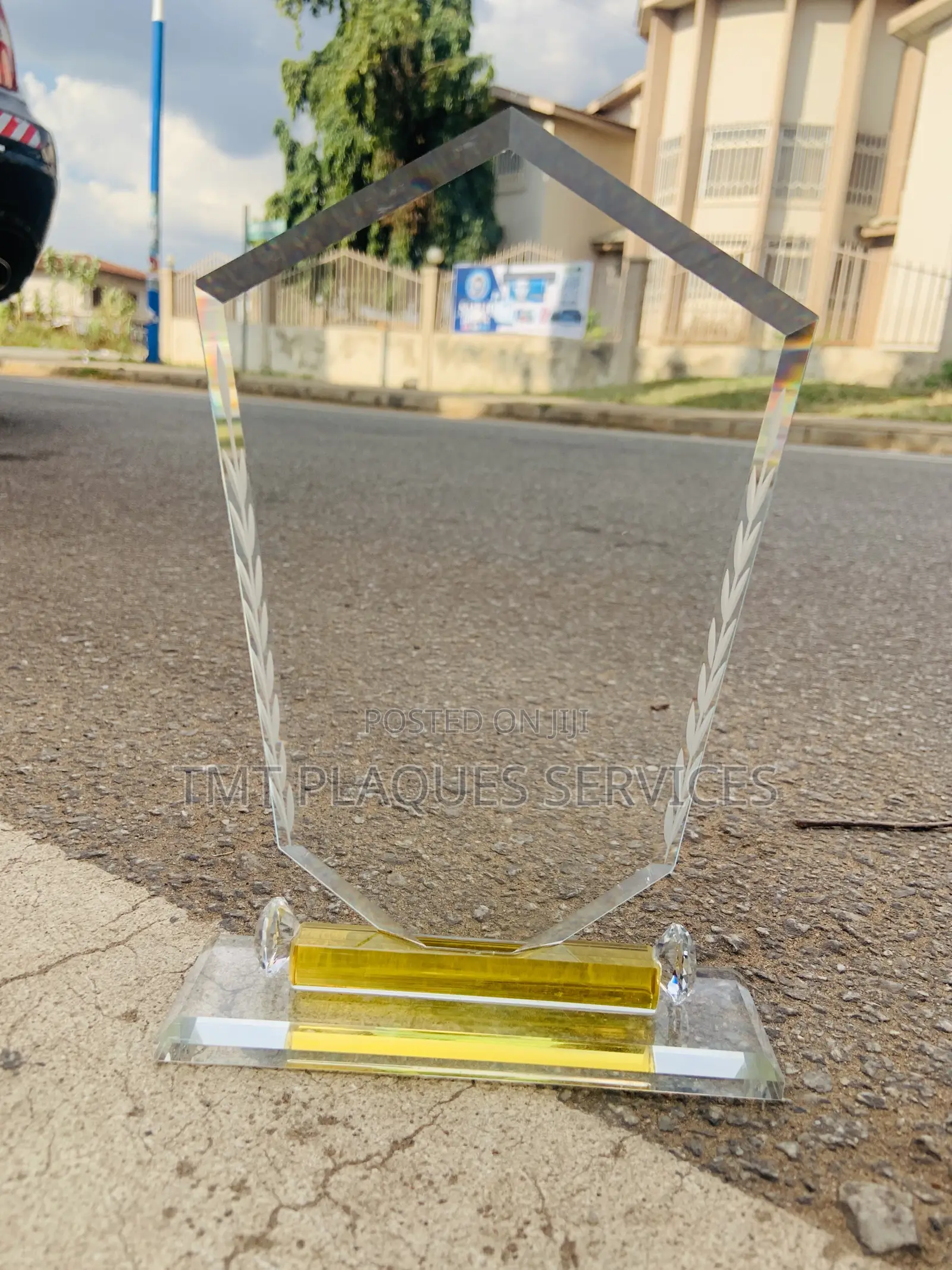 Crystal Award Shape Plaque for Your Awards and Events