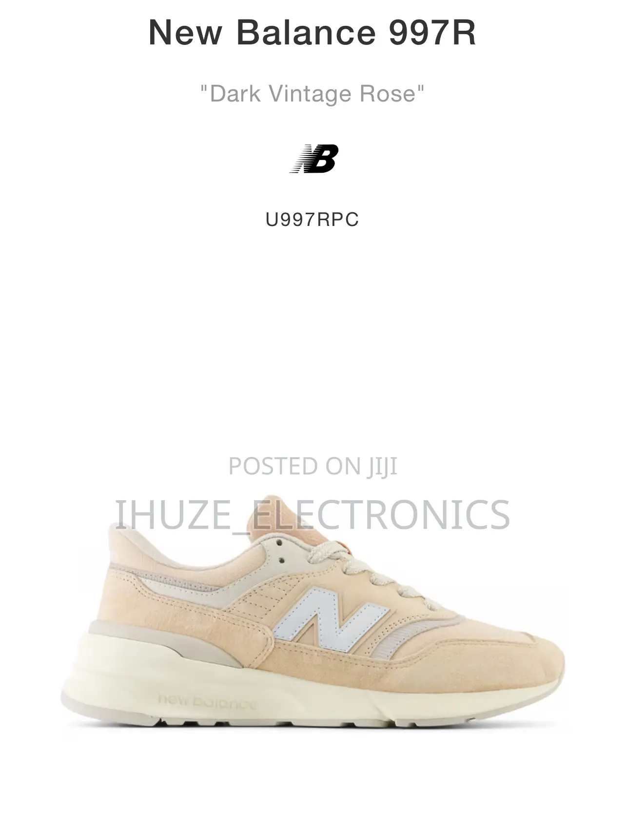Original New Balance 997r (Us Size 8, Eu 42)